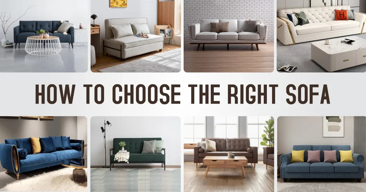 8 Easy & Essential Tips for Choosing the Right Sofa for Your Living Ro