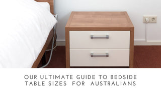 Our Ultimate Guide to Bedside Table Sizes