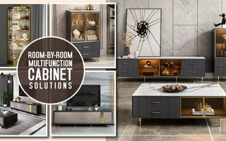 Room-by-Room Multifunction Cabinet Solutions for a Clutter-Free Home