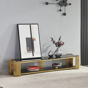 2M Throne Tempered Glass TV Stand