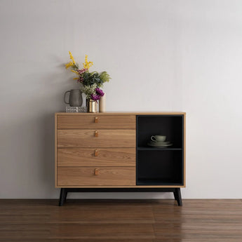 ASH VENEER SOLID WOOD SIDEBOARD