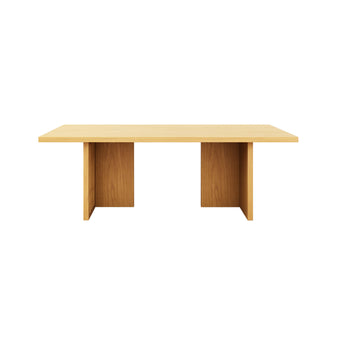 🟢 IN STOCK 1.2M Modern Hampton Solid Oak Wood Coffee Table