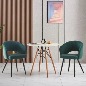 Mid Century Round Dining Table