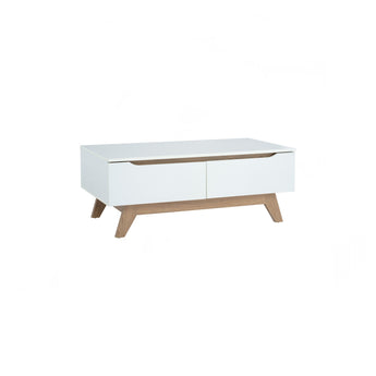 🟢 IN STOCK 1M MANDO Coffee Table – Natural White