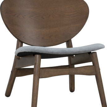 Malaysian Oak Solid Wood 1-Seater Single Lounge Chair Armchair