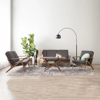 ASTON 3 Seater Sofa - Teddy Grey