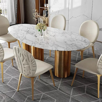 SAFARI Leather Dining Chair – Ecru