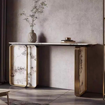 Signature Maradyne Marble Top Console Table