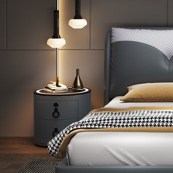 🟢 IN STOCK Aura Space Grey Smart LED Side Table