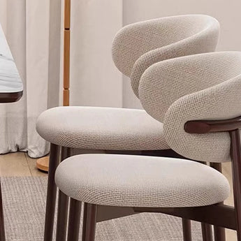 ANYA Linen Dining Chair – Cocoa