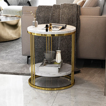 Modern Marble Top Side Table