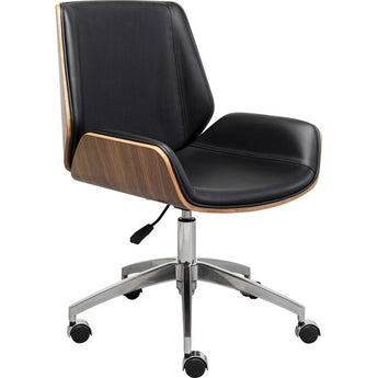 Brooklyn Modern Luxury Leather Upholstery Executive Office Working Chair