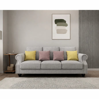 2.2M Finland Sofa - Cloud Grey