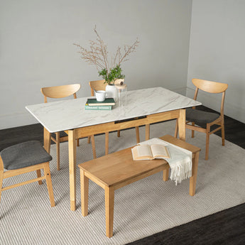 FOLTO Extendable Dining Table - Natural