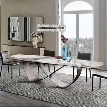 2M Forever Marble Top Italian Luxury Dining Table