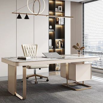 1.8M Sydney Marble Office Desk
