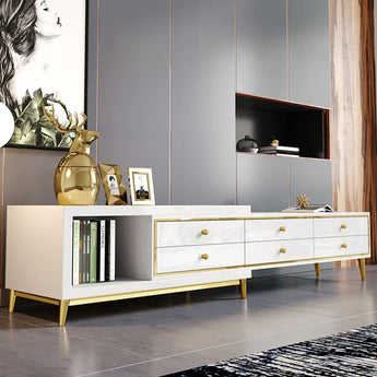 3M Sapphire Extendable TV Stand – White