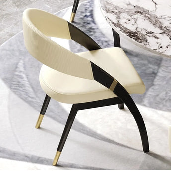 EARTH Leather Dining Chair