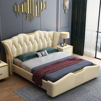 Majestic King Size 3 Piece Bedroom Suite Set - Vanilla