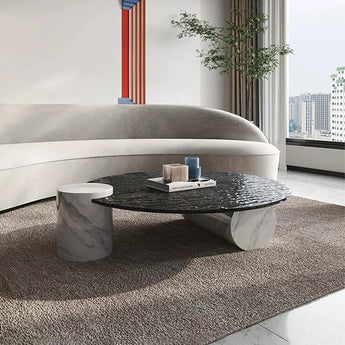 1M Tempur Solid Marble Stone Coffee Table