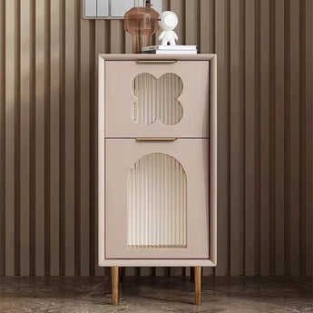 Tally Leather Nightstand