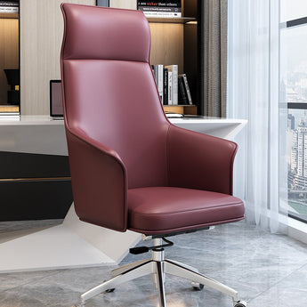 Star Modern Luxury Leather Upholstery Executive Office Working Chair