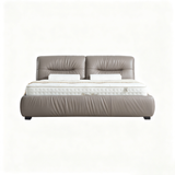 HONOR Luxury Italian Grade A Cowhide Genuine Leather Gas Lift Bed | King & Queen Bed Frame-11