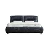 HONOR Luxury Italian Grade A Cowhide Genuine Leather Gas Lift Bed | King & Queen Bed Frame-6