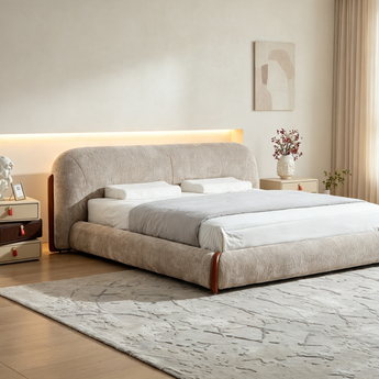 Holden Gas Lift Bed King & Queen | Upholstered Platform Bed Sydney