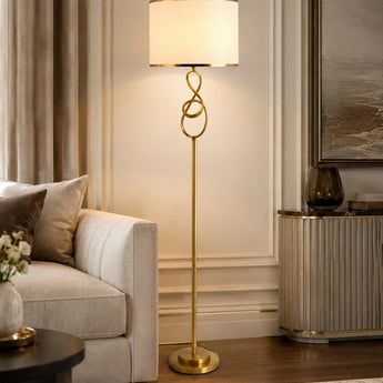 🟢 IN STOCK Infinity Loop Floor Lamp