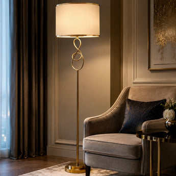 🟢 IN STOCK Infinity Loop Floor Lamp