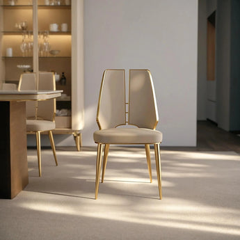 SATURN Leather Dining Chair