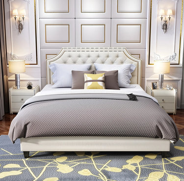Luxury Leather Bed Frame | Premium Leather Bed Frame Australia