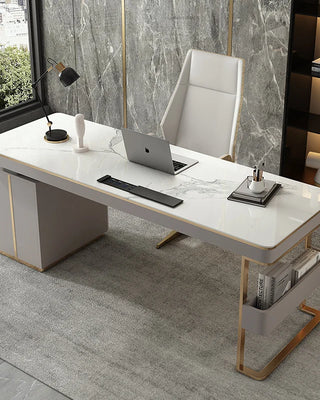 Marble Office Desk with Drawers in Australia