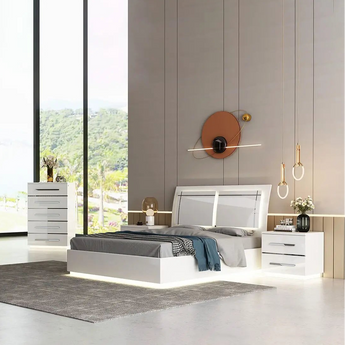 Moonstone King Size 4 Piece Bedroom Suite with Storage