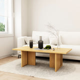 Oak Wood Coffee Table | Scandinavian Natural Coffee Table