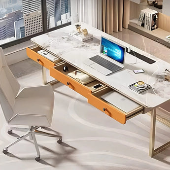 1.8M Roseanne Marble Office Desk