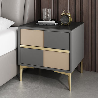 SEPHIA Leather Nightstand Side Table