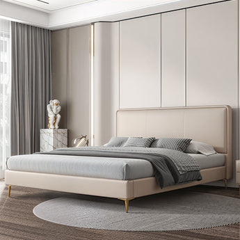 Robyn Modern Upholstered Leather Bedframe