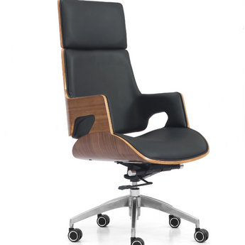 Barack Modern Luxury Leather Upholstery Executive Office Working Chair
