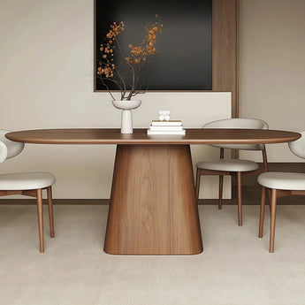 ANYA Leather Dining Chair - Cocoa