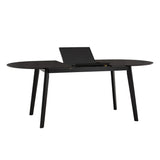 Werner Extendable Dining Table | Black Extendable Dining Table 6 Seater
