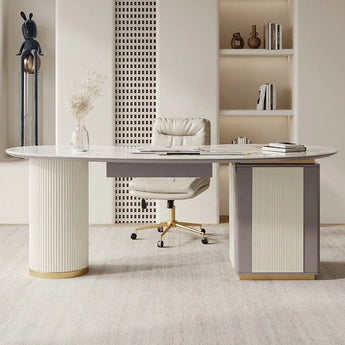 1.8M Bourke Marble Office Desk