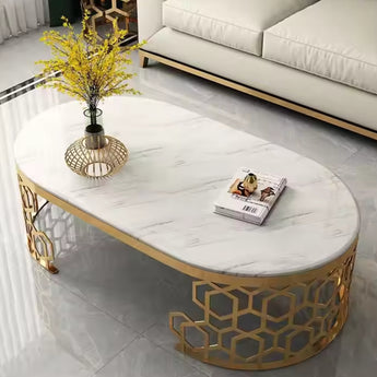 1.3M Aurelia Modern Italian Luxury Marble Top Coffee Table