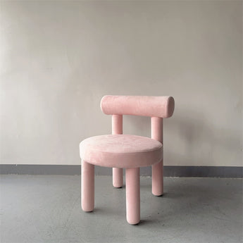 AURORA Solid Wood Velvet Dining Chair