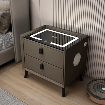 Travis Smart Side Table with Bluetooth Speaker