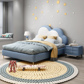 Cloud 9 Upholstered Leather Queen Bedframe