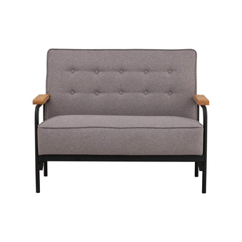 🟢 IN STOCK-DZIRE Grey Two-Seater Sofa