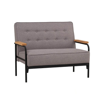 🟢 IN STOCK-DZIRE Grey Two-Seater Sofa