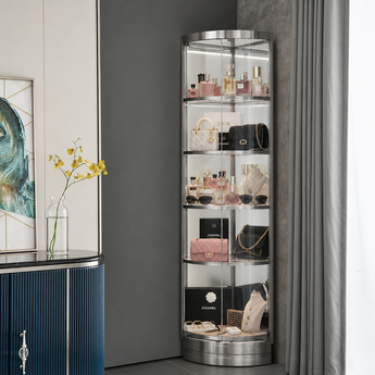 Eclipse Elegant Corner Display Cabinet